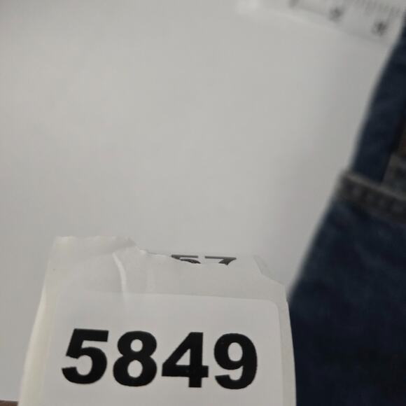 VTG Abercrombie bootcut jeans mens blue 32x30 denim Made USA 5849 - Picture 12 of 12